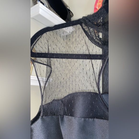 Sachin & Babi Noir Adelia Illusion Midi Dress - Picture 12 of 15